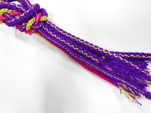 正絹　手組帯締め